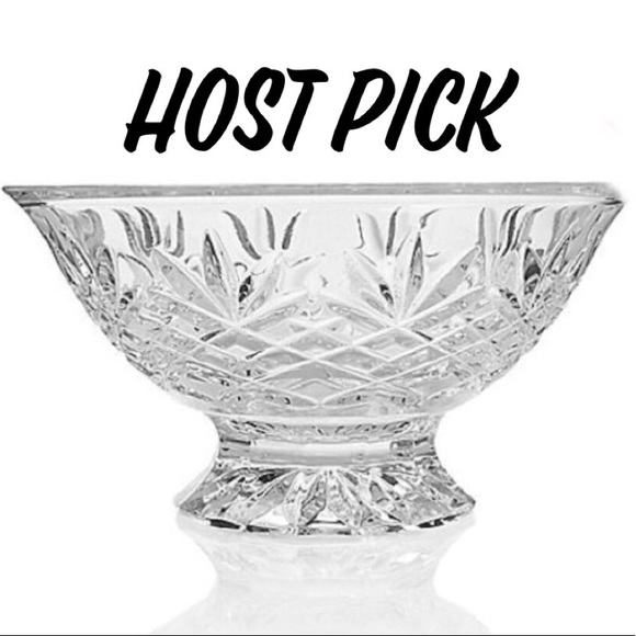 Waterford Other - Footed Crystal Bowl
